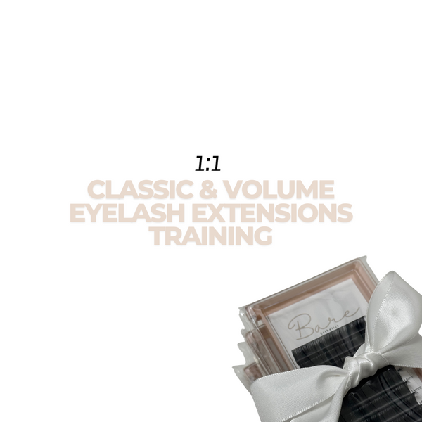 1:1 Eyelash Extension Training